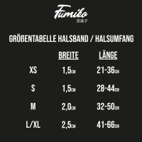 Fumiko® Halsband & Leine Kombi Light Coral aus Biothane